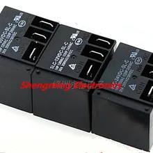10 шт 5pins SLC-05VDC-SL-C SLC-12VDC-SL-C SLC-24VDC-SL-C 30A 250VAC T91 реле