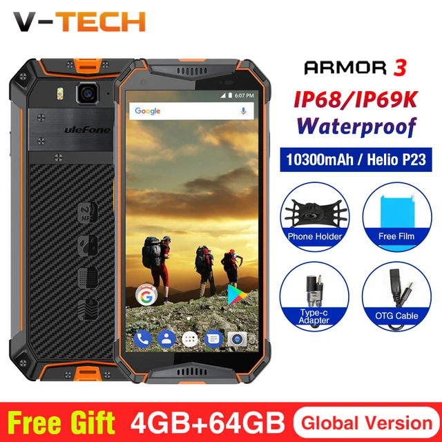 Special Offers Ulefone Armor 3 IP68 Waterproof Cell Phones Android 8.1 5.7" FHD+ Octa Core 4GB+64GB 21MP 10030mAh Global Version Smartphone Special Offers Ulefone Armor 3 IP68 Waterproof Cell Phones Android 8.1 5.7" FHD+ Octa Core 4GB+64GB 21MP 10030mAh Global Version Smartphone
