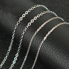 Чистое 925 пробы Серебряное итальянское ожерелье с круглым О-образным крестом для модного костюма на вечеринку, ювелирное изделие, подарок для женщин и девушек