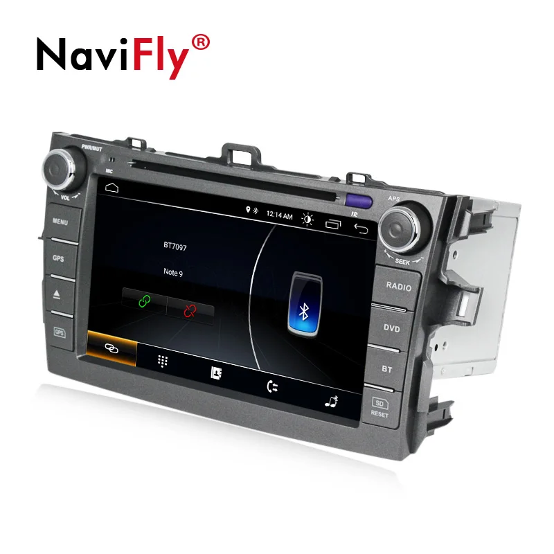 Cheap 8 inch 2 din car dvd player Android 8.1 car gps navigation for Toyota corolla 2007 2008 2009 2010 2011 autoradio head unit 2