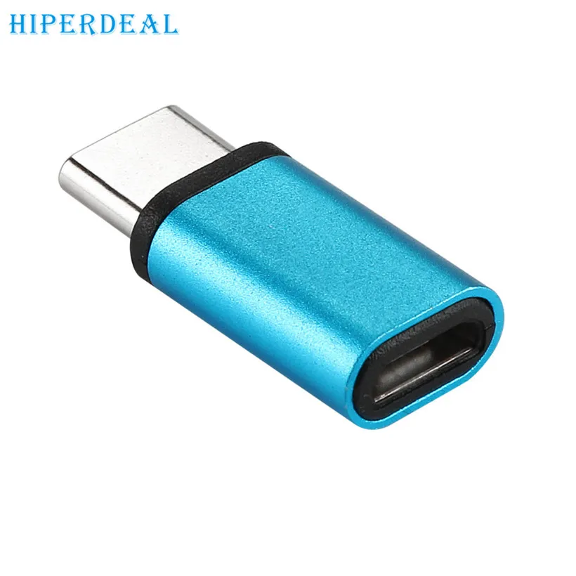 

HIPERDEAL Advanced Adapter USB-C Type-C to Micro USB Data Charging Adapter For Samsung Galaxy S8 2017  1PC