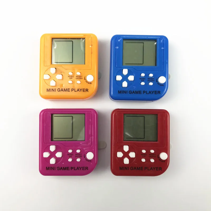 Классическая Мини игра Tetris Brick портативная игровая машина Mascota виртуальная