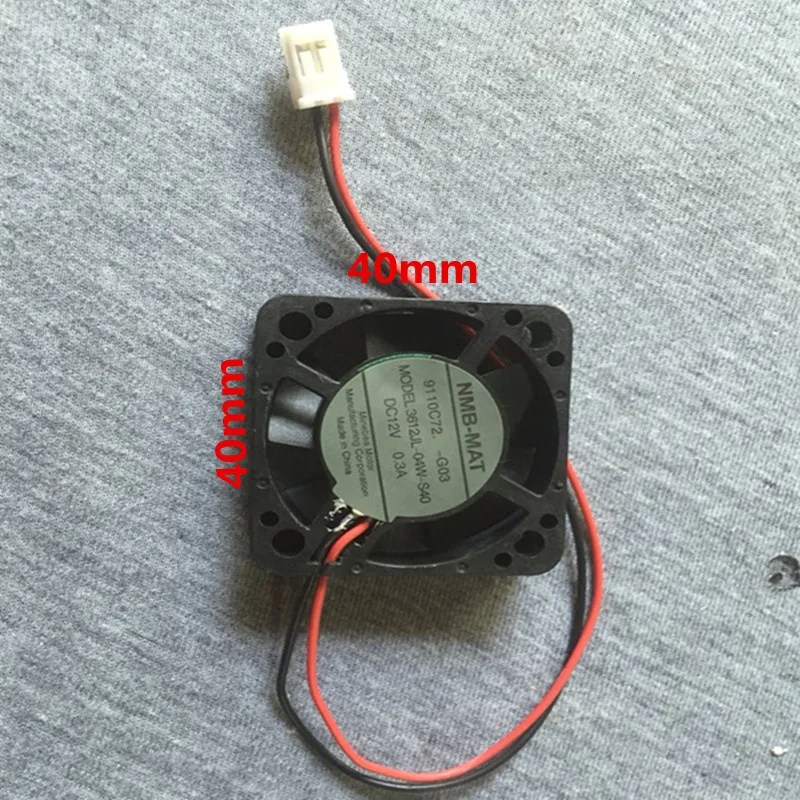 

1pcs Applicable Refrigerator Fan NMB-MAT MODEL 3612JL-04W-S40 DC12V 0.3A cooling fan Refrigerator Parts