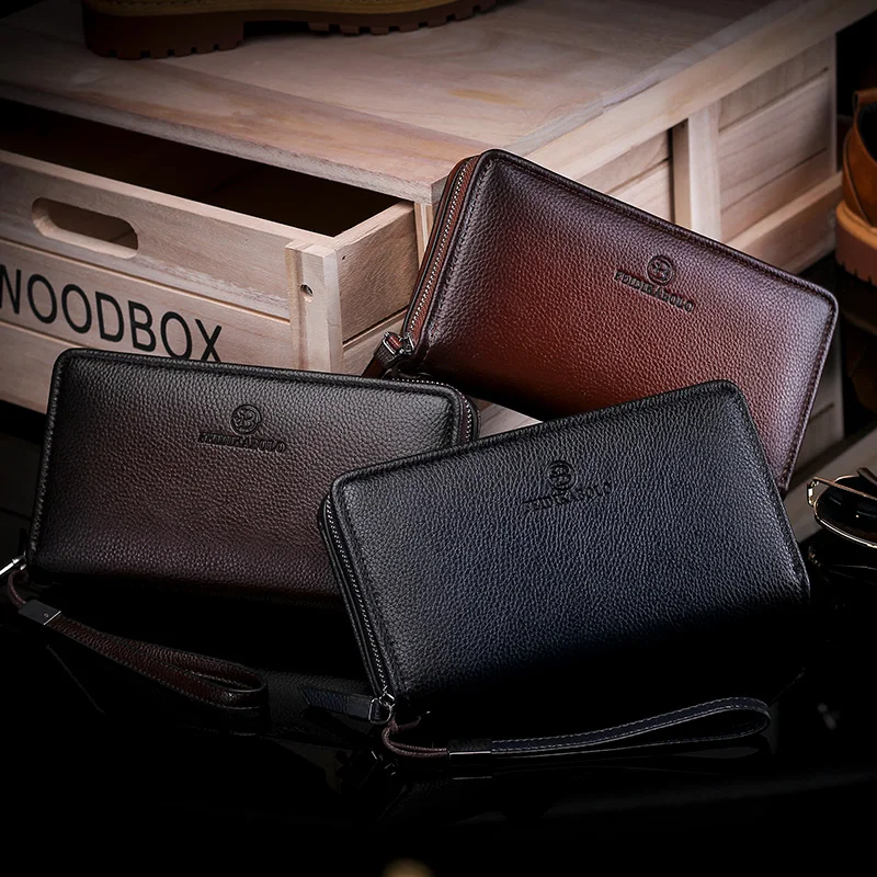 Men's Wallet Bag Street Bagstreet Men's Purse Soft Real Leather 992C 