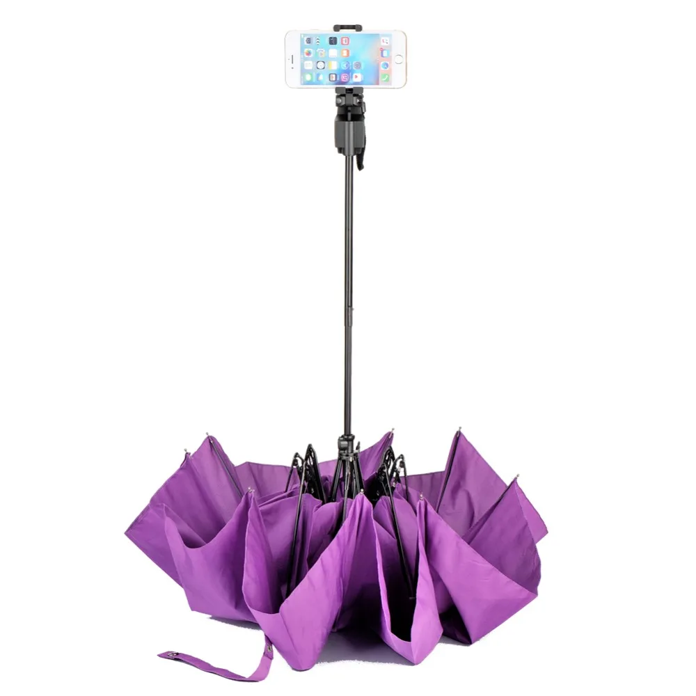 Digipod Umbrella Bluetooth Selfie Sticks 2 in 1 Adjustable Selfie Stick