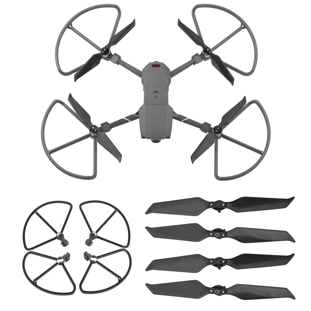 Пропеллер 8743F из углеродного волокна для DJI Mavic 2 Pro Zoom с низким уровнем шума 4