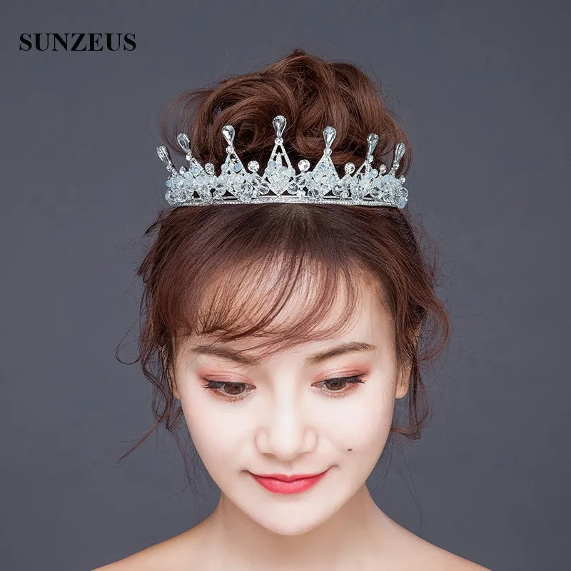 2018 New Bridal Tiaras Birthday Party Crowns Crystal Headband Wedding Accessory For Bride Head