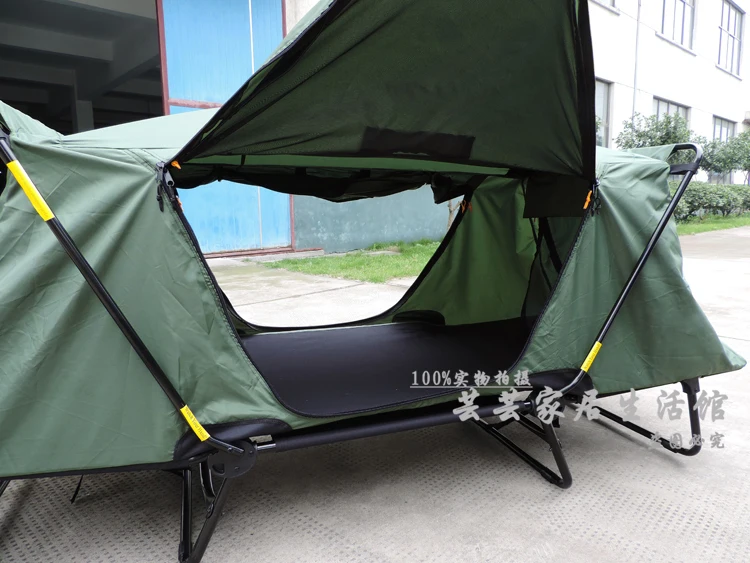 camp bed tent