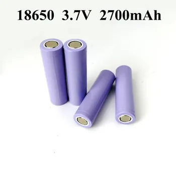 

20pcs brand 18650 3.7v 2700mAh 18650 Li-ion rechargeable lithium 10C 20A discharge For 18650 icr18650 2600mah pack ebike 24v 26f