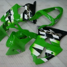 Ниндзя ZX-6r 2000-2002 обтекателя Наборы ZX6r 636 02 набор для всего тела 636 ZX-6r 01 черные белые обтекатели