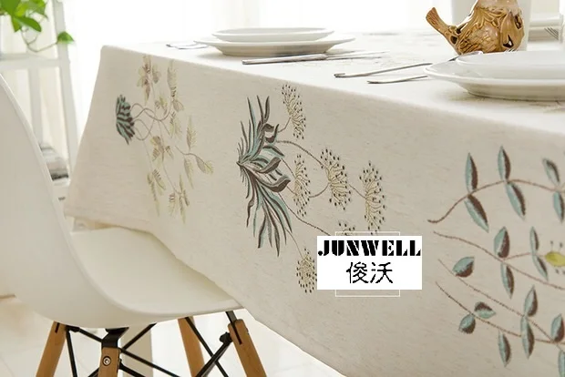 Junwell, Новое поступление, скатерть с цветочным принтом, цветная скатерть для стола, разные размеры, доступны