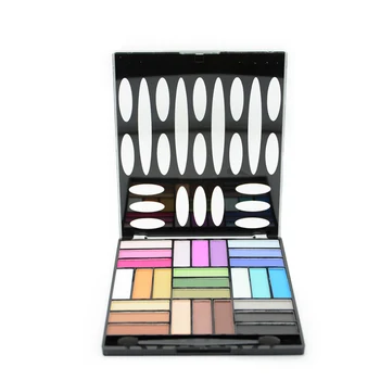 

27 Color Eyeshadow Palette Professional Shimmer Glitter Eye Shadow Makeup Palette with Brush Matte Nude Somkey Eyes Cosmetic Kit