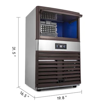 

Commercial automatic hotel use cube ice maker machine for sale