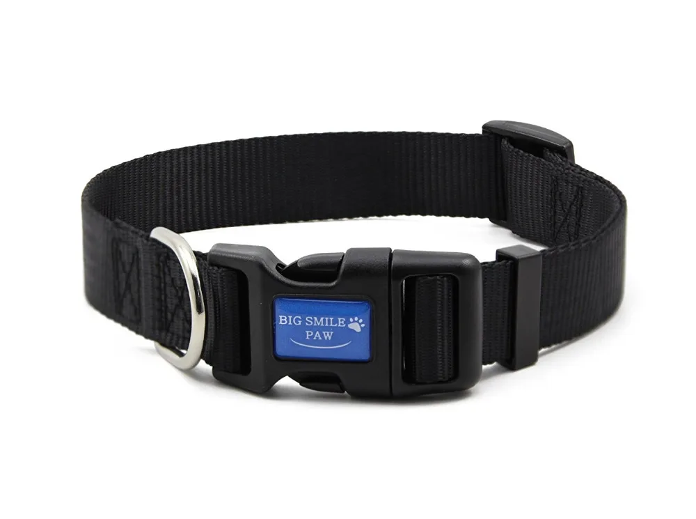 

Nylon Dog Collar Adjustable Walking Training ,Quick Release Puppy Collar for Small Medium Large Dogs