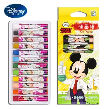 

12/18/24 different colors Mickey Minnie non-toxic cartoon crayons Disney Boxed Children's cute drawing supplies