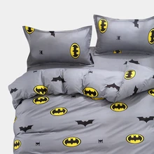 Мультяшные детские постельные принадлежности, Россия, односпальные, размер queen для ребенка мальчика, пододеяльник, набор простыней, 140*200, постельное белье