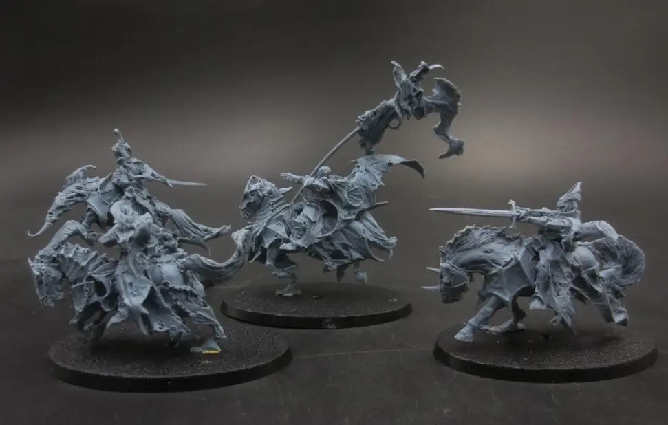 

New Resin Figures Knight 4pcs/set Crazy Details Model Kits