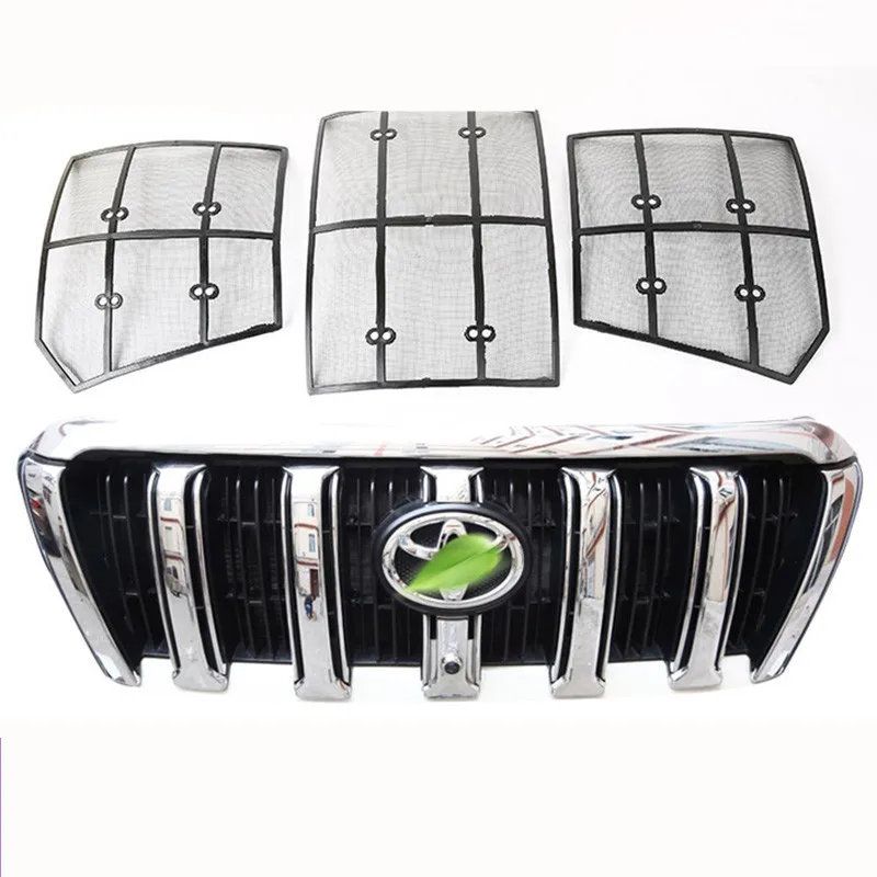 

For Toyota 2010-2019 Prado medium mesh insect net grille water tank protection net Prado decorative accessories
