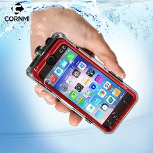 CORNMI водонепроницаемый чехол для телефона для iPhone 6/6 S 4,7 дюймов полное покрытие 360 градусов защитный чехол держатель PC+ TPE+ силикон