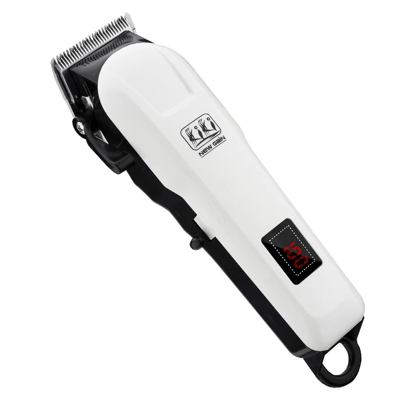 KIKI NEWGAIN перезаряжаемая машинка для стрижки волос профессиональная машинка для стрижки волос триммер для волос литиевая батарея NG-777/NG-888 с ЖК-дисплеем