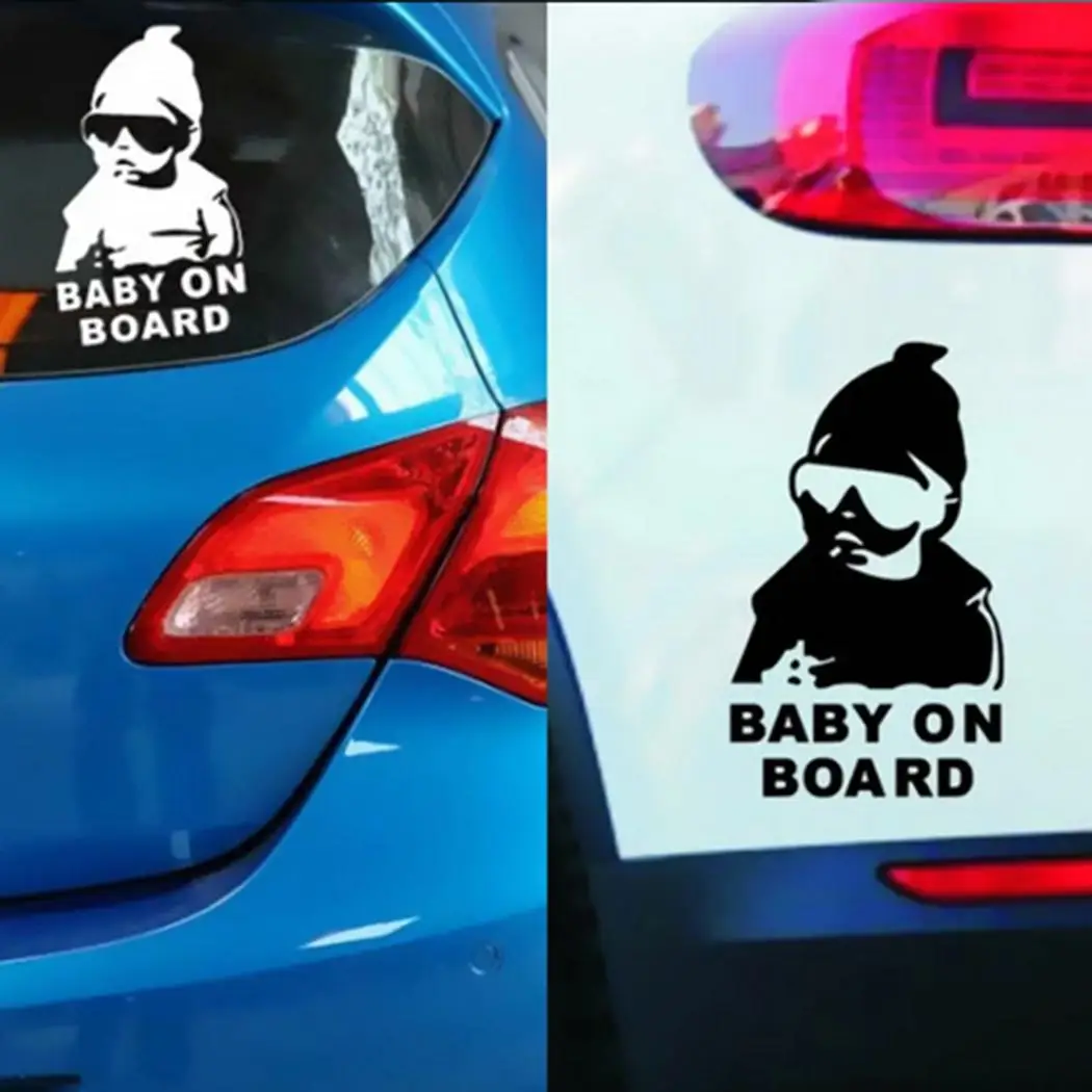 Автостайлинг кузова светоотражающие для животных наклейки DIY на авто белый