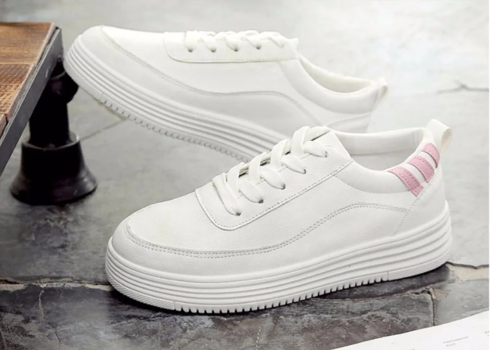 white canvas pumps