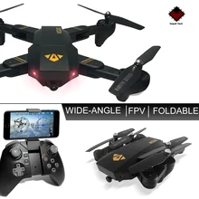 XS809W Mini Foldable Drone RC Selfie Drone with Wifi FPV HD Camera Headless Mode RC Quadcopter Drone FSWB f16107 8 mjx x300c fpv rc drone 2 4g 6 axle headless mode rc uav quadcopter with built in hd camera support real time video fs