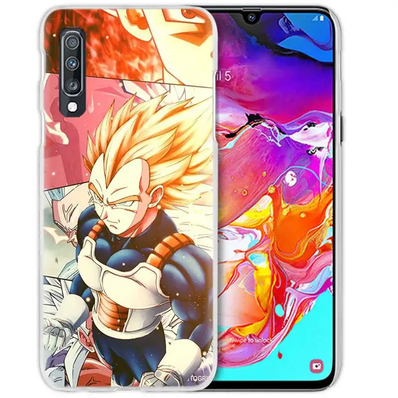 Goku Dragon Ball Z чехол для samsung Galaxy A50 A70 A20e A40 A80 A60 A30 A20 A10 A8 A6 Plus+ A9 A7 из ПК для телефона Coque Cas - Цвет: 01