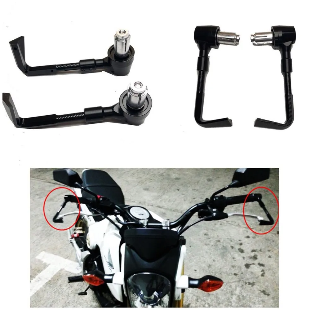 

7/8"22mm Universal Levers Motorcycle Accessories Motorcycle Brake Handle Protects Horn Handles Shatter-Resistant All CNC luminum