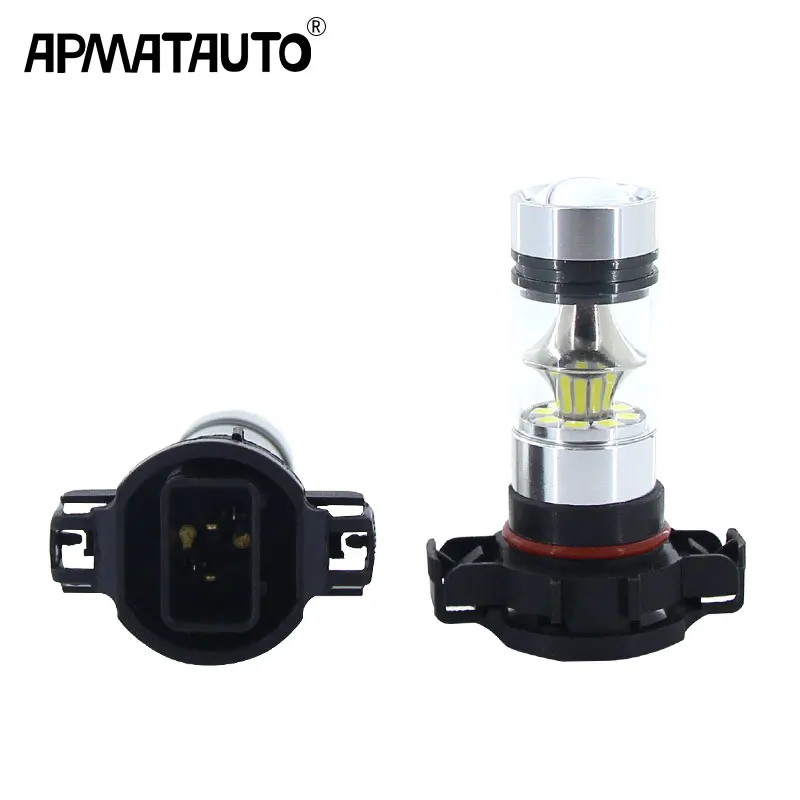 2 шт. Автомобильные светодиодные лампы CANbus H16 5202 PSX24W 20SMD 3030|Сигнальная лампа| |