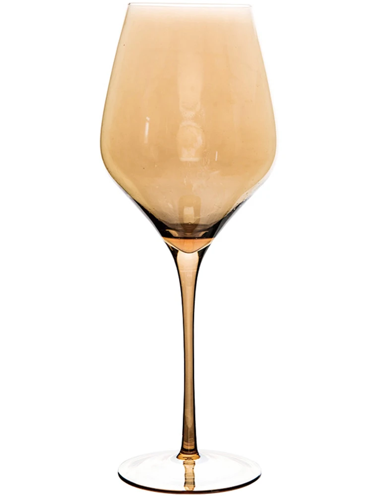 Бессвинцовый Кристалл Кубок для красного вина цветной покрытием стакан шампанское стекло es домашнее вино
