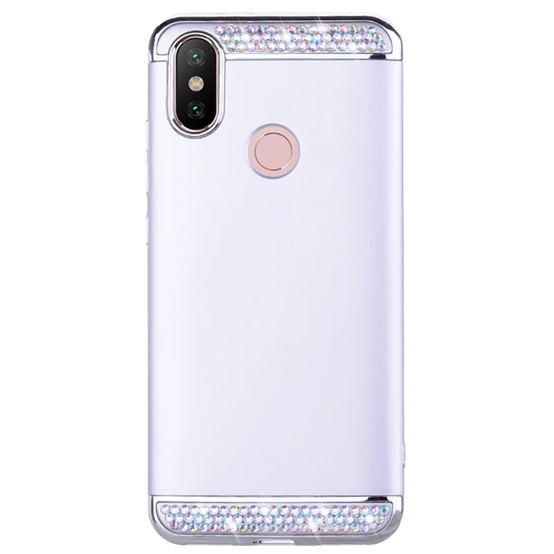 Для Samsung Galaxy A30 A20 Чехлы 3 в 1 Алмазный блестящий чехол для samsung A50 A70 A10 M10 A40 A60 A40S M20 M30