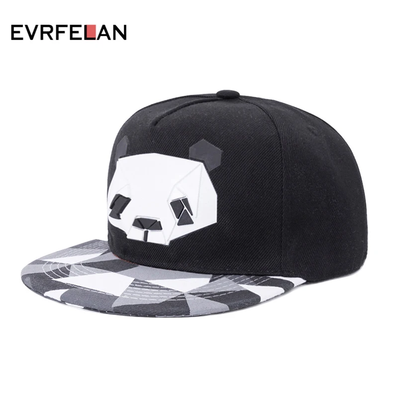 

New Arrive Snapback Cap For Men Women Snapback Hat Outdoor Hat Style Baseball Hat Cap Cute Panda Baseball Cap Adjustable