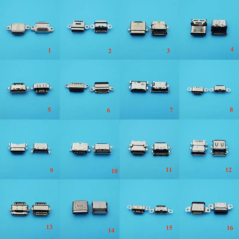 

18Models 2018 New USB Type C Micro 3.1 USB C 3.1 Mother Female Socket Connector SMT Type Charging Data Interface Jack