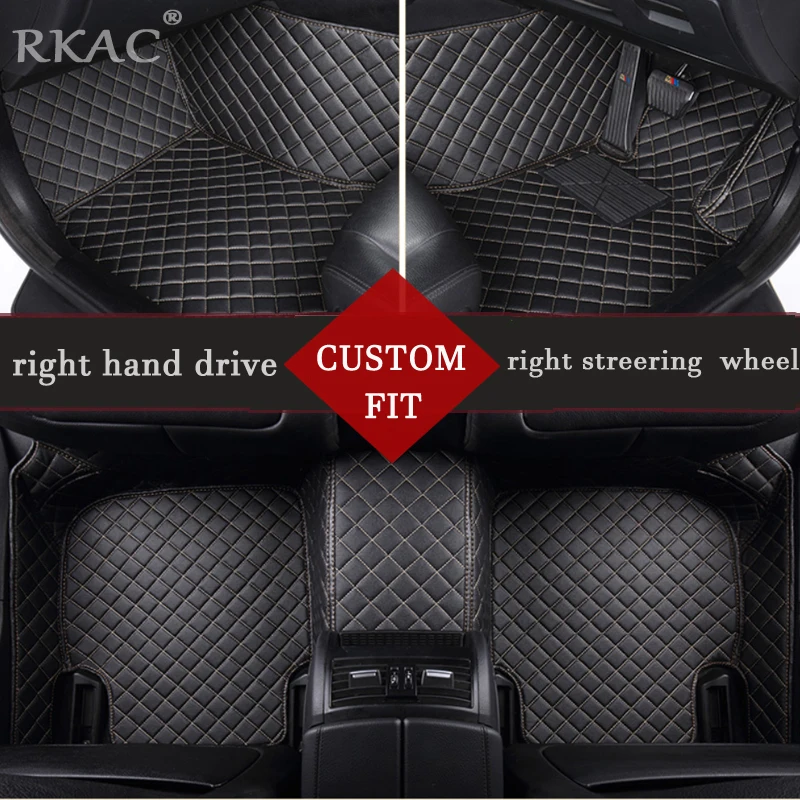 

Custom fit right hand drive Car floor mats made for Honda HRV HR-V CRV CR-V Vezel Accord Crosstour City case carpet liners