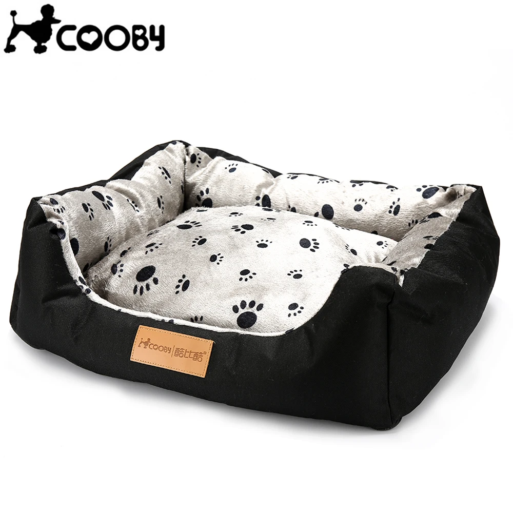 

[COOBY] Pet Dog Bed Soft Cats Mats Breathable Dogs kennels All Seasons Pets Dog House for Small Larger Dogs Cats Cotton COO033