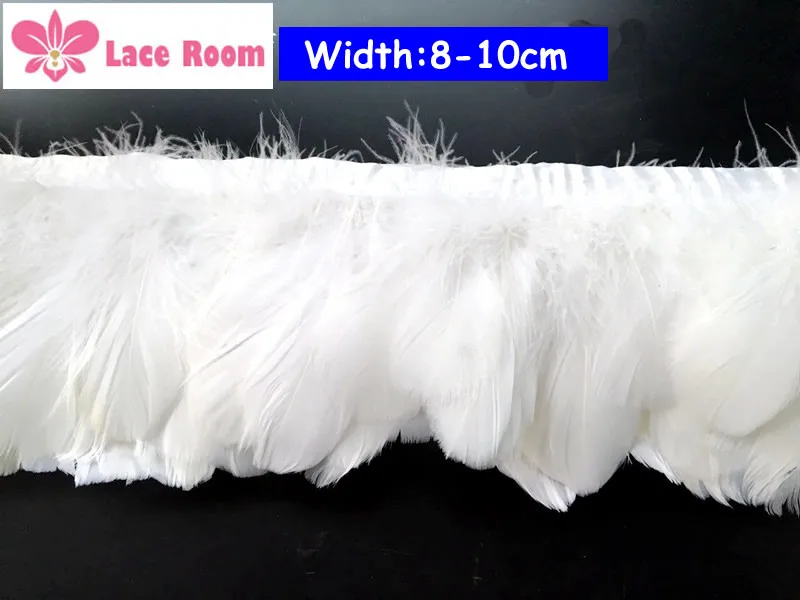 3 Yards Lot 8 10cm Wide White Feather Lace Tel Lampshade 3 Yards Lot 8 10cm Wide White Feather Lace Tel Lampshade Decorative Art Lamp Clothing Accessories Skirt Cloth Edge