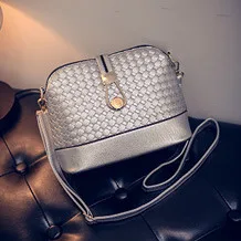 Тканевые кожаные сумки, женские сумки через плечо, сумки-мессенджеры известных брендов, роскошные дизайнерские сумки для Bolsas Feminina Sac - Цвет: Silver