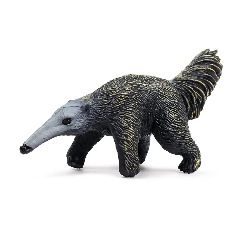 Лесные дикие животные фигурки Anteater ПВХ Миниатюрная модель фигурки Милая коллекция обучающая игрушка для детей подарок