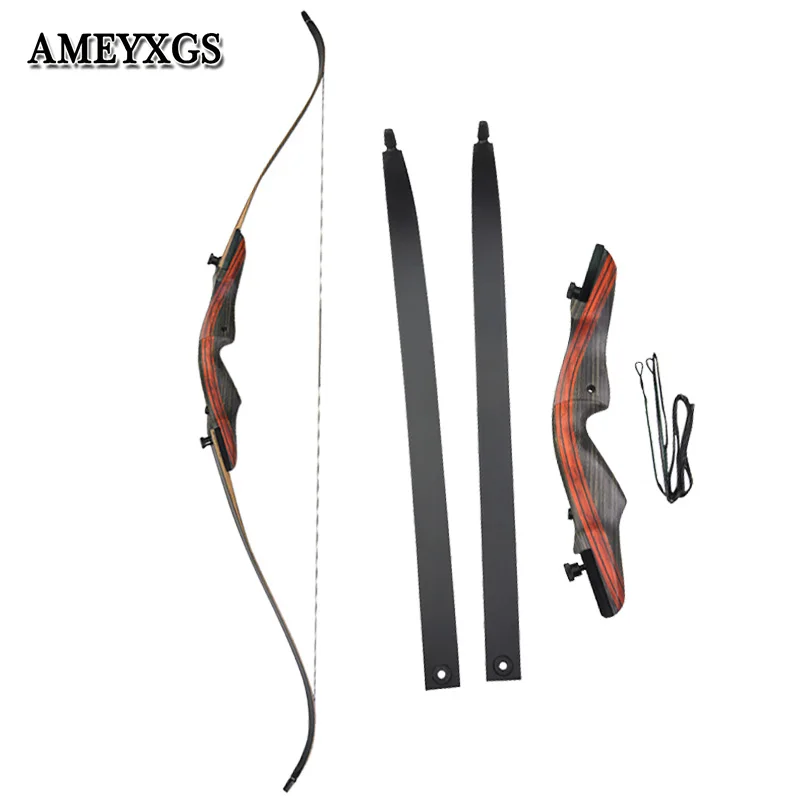 1set Hunting 60/62inch Recurve Bow 20 60lbs Draw Weight Composite