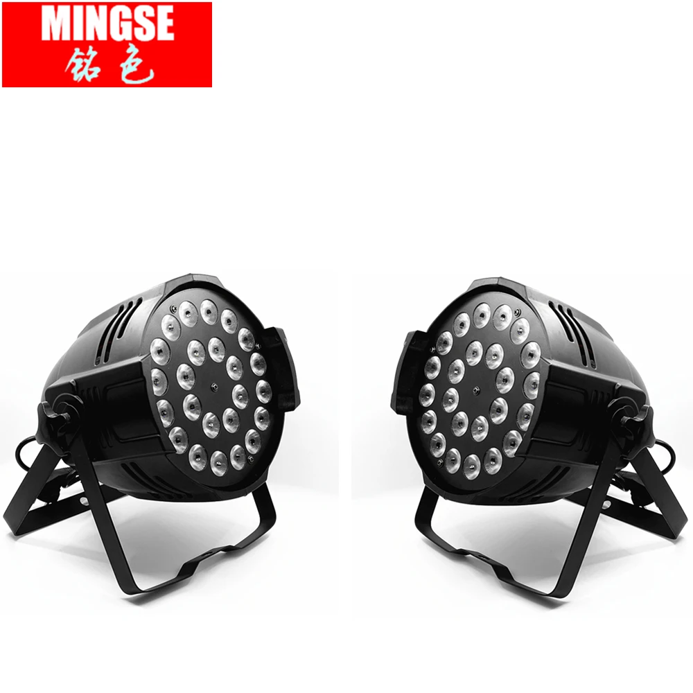

2pcs 24x12W RGBW 4in1 Aluminum LED Par Can Disco Lamp Stage Lighting Luces Discoteca Laser Beam Projector 24*12w Led Par Light
