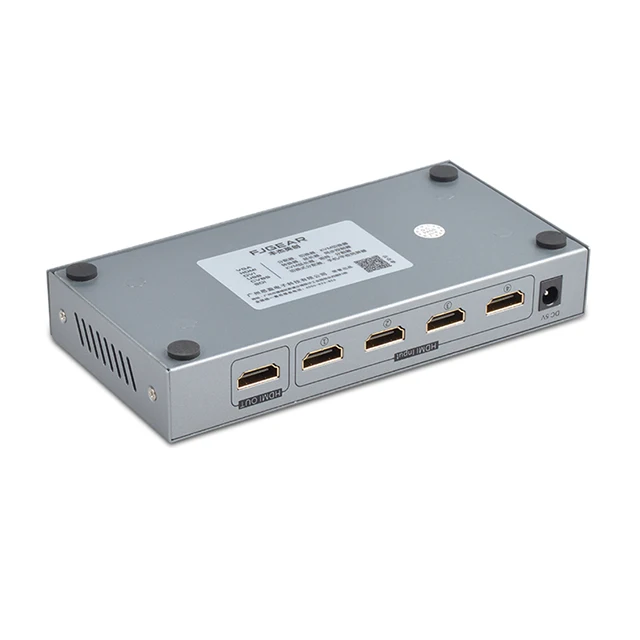 HDMI мульти-просмотра 4x1 HDMI Quad экран в реальном времени мульти-просмотра HDMI сплиттер бесшовный коммутатор с ИК-управлением