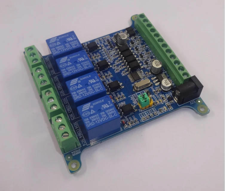

Modbus RTU 4 relay module RS485 2.4G wireless