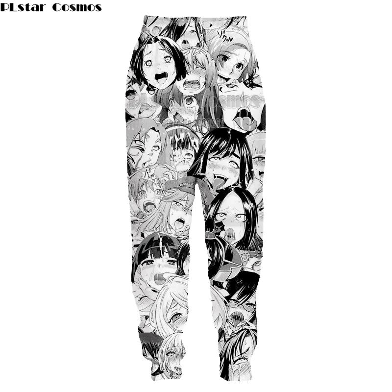 

PLstar Cosmos Ahago anime sexy girl Mens Womens casual Pants Cartoon 3D Print joggers Pants Drop shipping