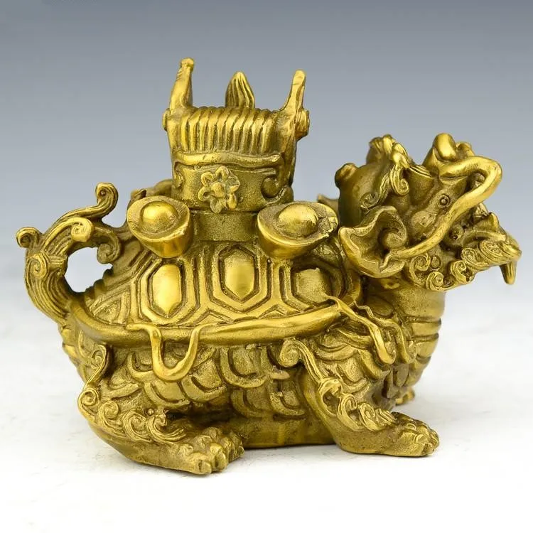 

Pure copper ternary and dragon turtle official hat urging