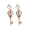 key clip earrings
