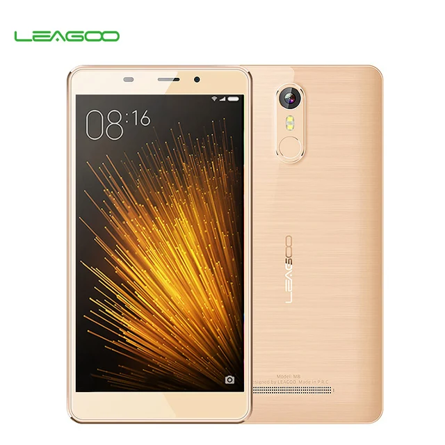 LEAGOO M8, операционная система Android 6.0, ОЗУ 2 Гб + постоянная память 16 Гб, четырехядерный процессор MT6580A, 5,7-дюймовый экран супер HD разрешением 1280*720, мобильный телефон с отпечатком пальца