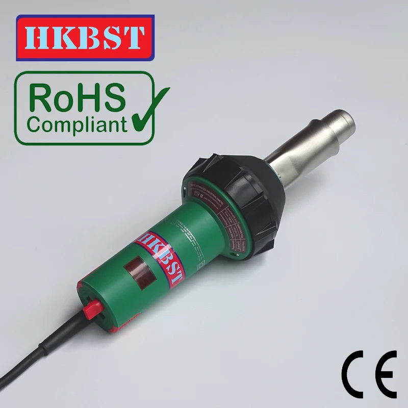 Сварочный пистолет HKBST 230 В для горячего воздуха пластиковый сварочный с роликами