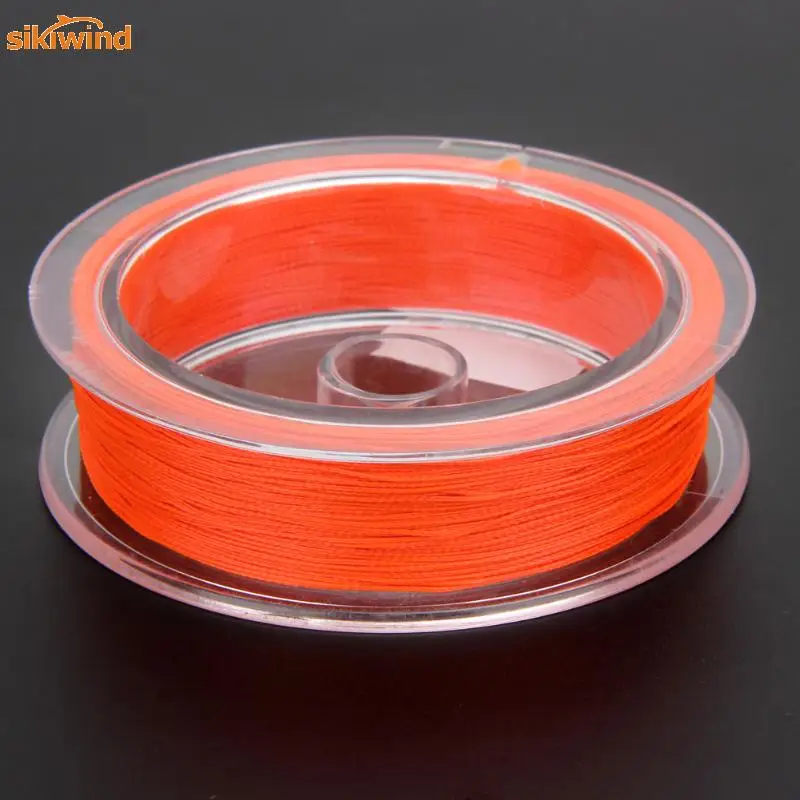 Sikiwind 1 шт. 50 м Fly леска 3 цвета плетеный провод летучей рыбы опорные линии 20LB
