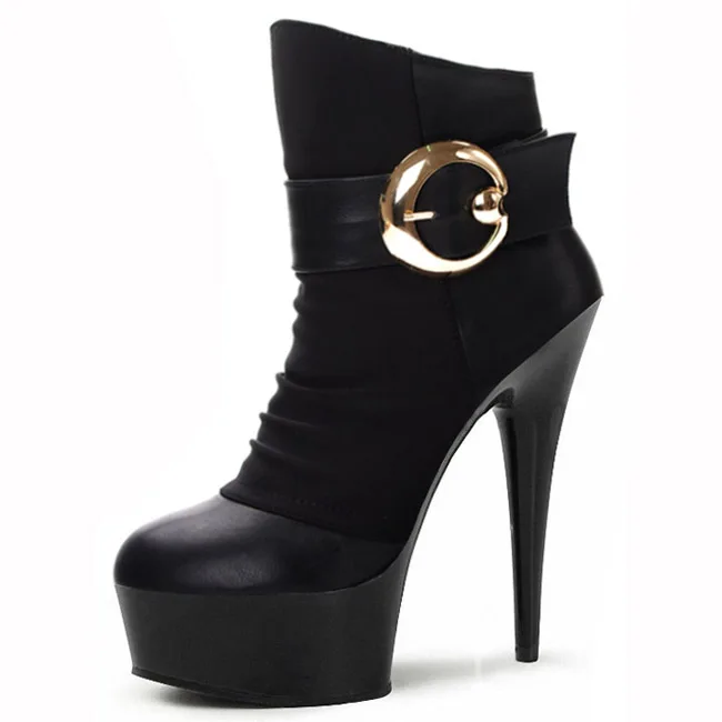 platform pump boots